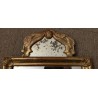 Miroir rectangulaire avec fronton