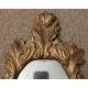 Miroir en bois sculpté doré