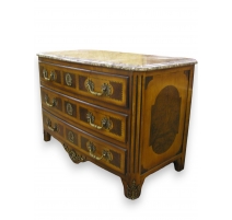 Commode style Louis XIV en merisier