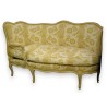 Louis XV-style lacquered corner sofa by Moinat SA – Antiques and home décor
