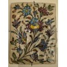 Paire de Carreaux Iznik en faïence