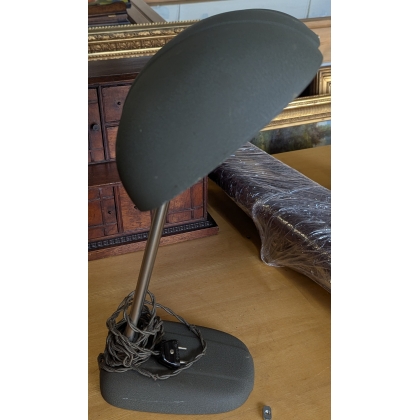 Lampe en tôle verte par Sigfried Giedion
