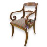 Regency mahogany armchair at  Moinat SA  - Antiques and interior design