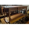  Table en tilleul - 1 tirroir sur  Moinat SA  - Antiquités décoration