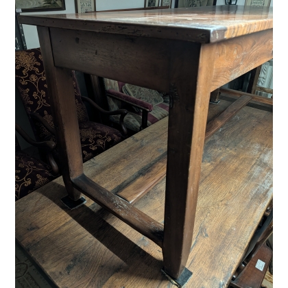  Table de ferme suisse en noyer avec 1 sur  Moinat SA  - Antiquités décoration