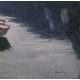 Tableau "Bord du Doubs" signé Ed. KAISER