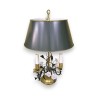  Lampe bouillotte en fer doré et sur  Moinat SA  - Antiquités décoration