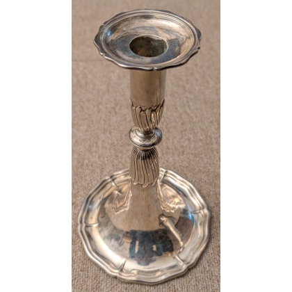 Paire de bougeoirs trompette par BRENNER