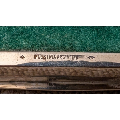 Boite rectangulaire en argent sterling