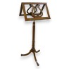 Lutrin Porte-musique \"Lyre\" en acajou