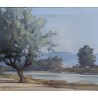 Tableau \"Bords de l\'Arve\" signé L. SALZMANN 45