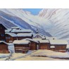 Tableau \"Oberland Bernois\" signé WYTTENBACH