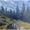 Tableau \"Jungfrau\" signé MIGELZ
