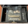 Music box with a painted bird design