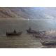 Tableau "Loch Long" signé ROFFIAEN