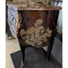 Commode en laque noir décor chinois