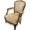Louis XV Cabriolet-style armchair at  Moinat SA  - Antiques and interior design