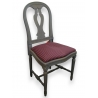 Chaise Gustavienne peinte