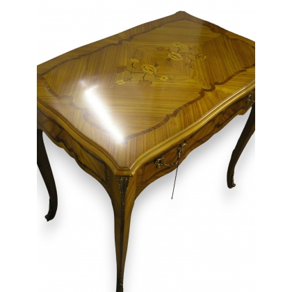  Table style Louis XV en bois de rose à sur  Moinat SA  - Antiquités décoration