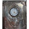 Cadre double en argent avec montre par R. CARR