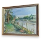 Tableau "El Tigre à Buenos Aires" signé DE HUTTEN