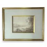 Gravure "Château de Sonnenstein et Pirna"