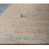 Tableau \"Pont Neuf à Paris\" signé VALLETTE