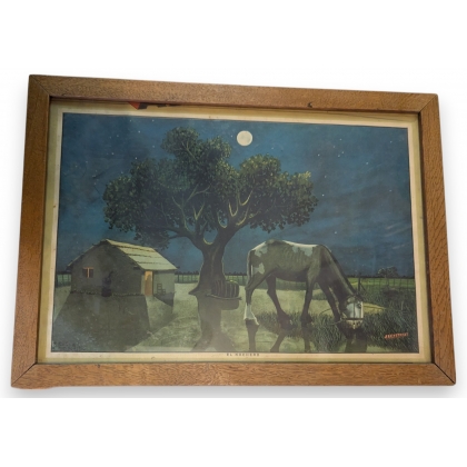 Page de calendrier \"El nochero\"