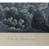 Engraving ‘View of Lausanne’ by WEZEL