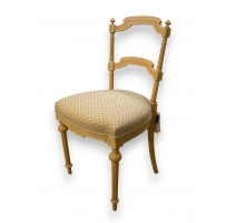 Paire de chaises Napoléon III laquées