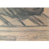 Craie "Garçon" signée J.A. MUSSLER