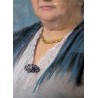 Pastel "Portrait de Femme" signé J. WELTI 1942