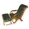 Upholstered English armchair, reupholstered by  Moinat SA  - Antiques and interior design