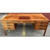 Danish teak desk with 7 drawers