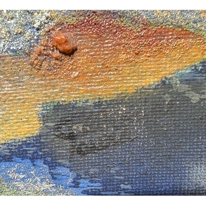 Tableau \"Poussières d\'étoiles\" signé FAURE