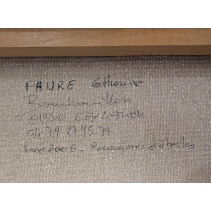 Tableau \"Poussières d\'étoiles\" signé FAURE
