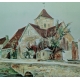 Lithographie "Saint-Cyr-sur-Morin"