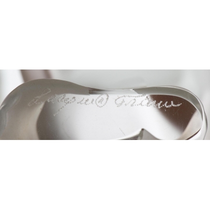 Sculpture en verre "Elephanteau" Signé LALIQUE