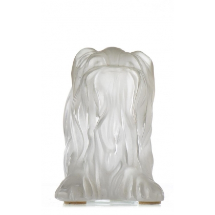 Sculpture en verre "Chien" Signé LALIQUE