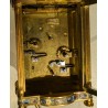 Pendule de carrosse cloisonée