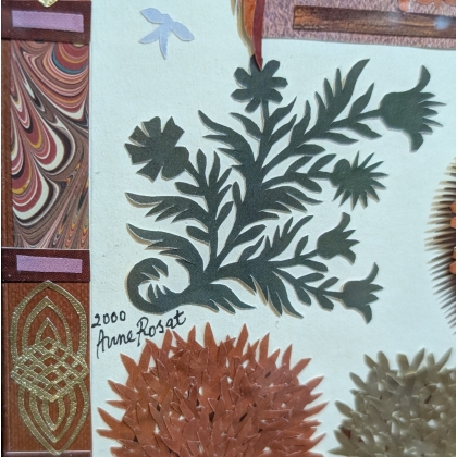 Paper cut-out ‘Les Mazots’ by A. ROSAT