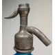 Siphon en verre bleu L. MOREAU