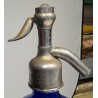 Siphon en verre bleu cobalt RIGOLET