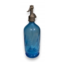 Siphon en verre bleu DUMONT-LAUGERETTE