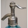 Siphon en verre bleu