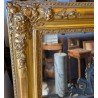 Miroir Louis XVI rectangulaire doré