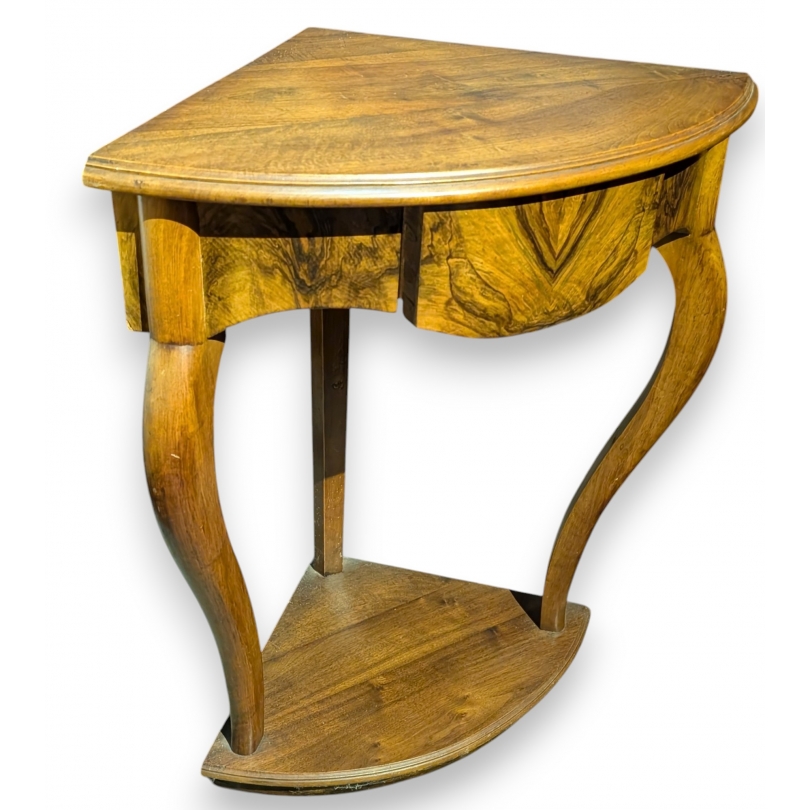 Louis-Philippe corner chest with one drawer