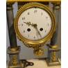 Marble and bronze pendulum clock