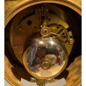 Marble and bronze pendulum clock