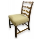 Chaise anglaise Chippendale en acajou